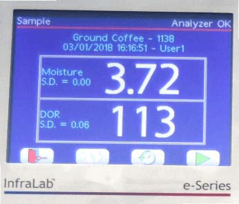 InfraLab Coffee Moisture Analyzer